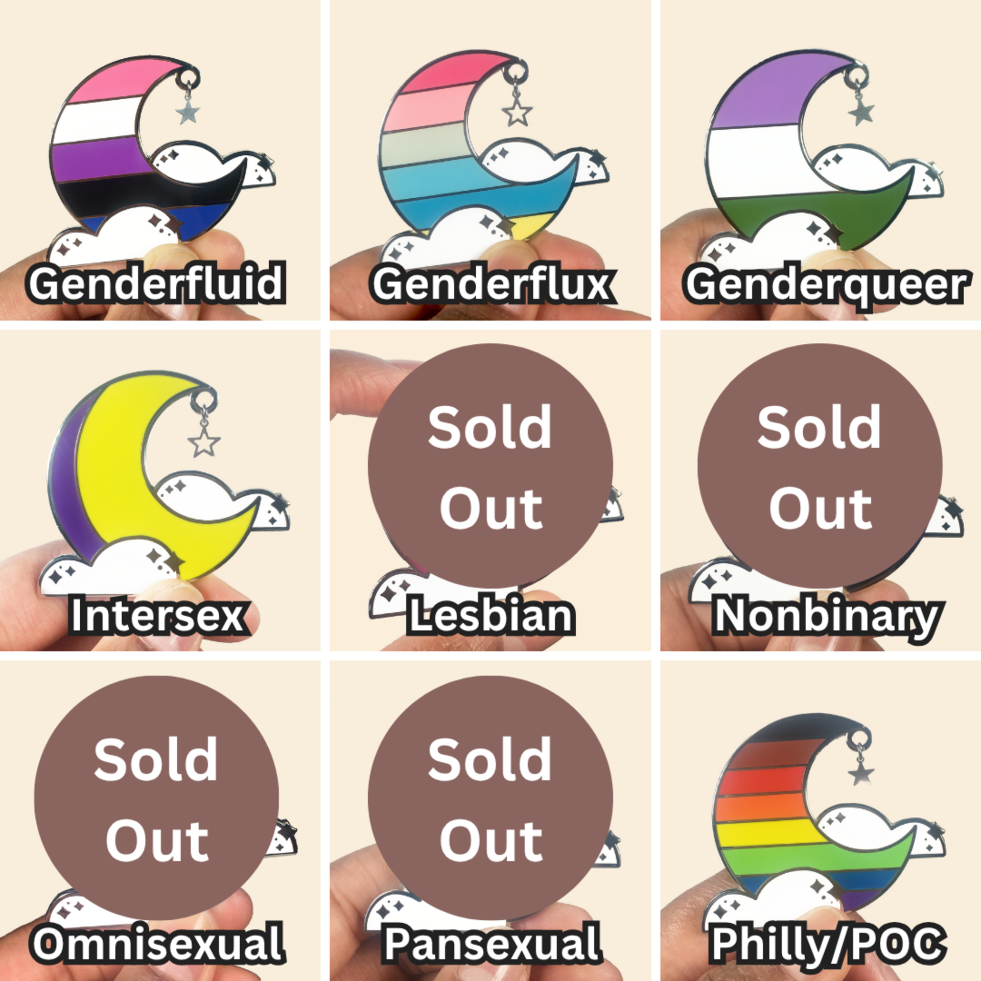 Queer Sky Collection - Pins