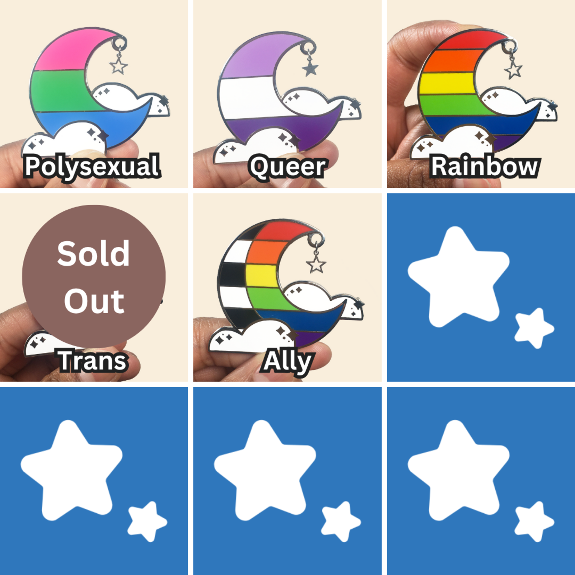 Queer Sky Collection - Pins
